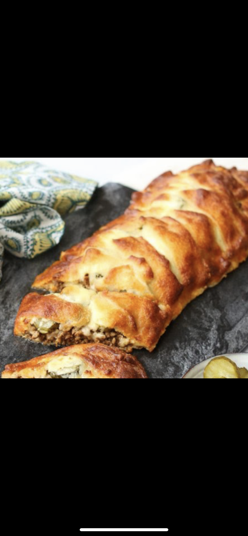 Order BBQ Bacon Cheeseburger Calzone food online from Crazy Dough store, Brighton on bringmethat.com