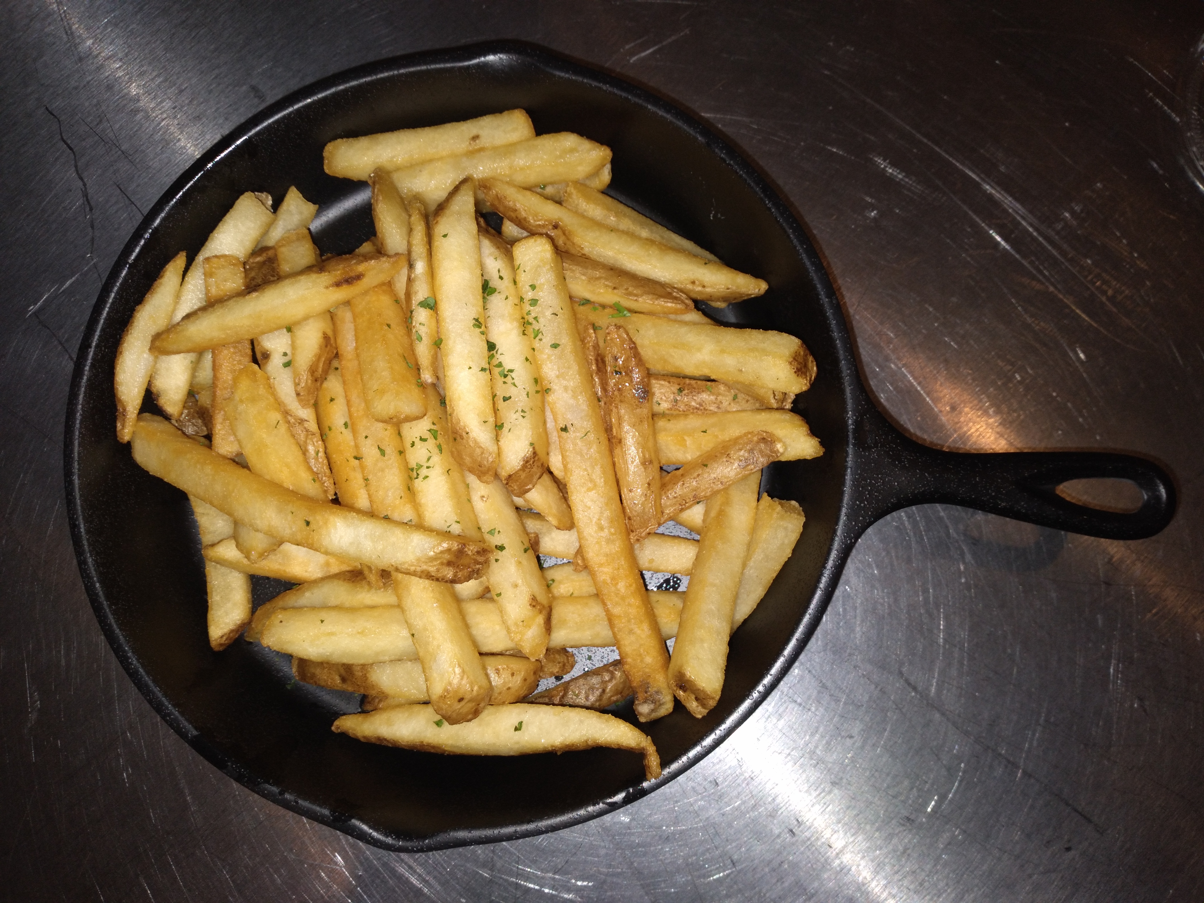 Order French Fries food online from Meat & Potato Urban Kitchen store, Wheeling on bringmethat.com