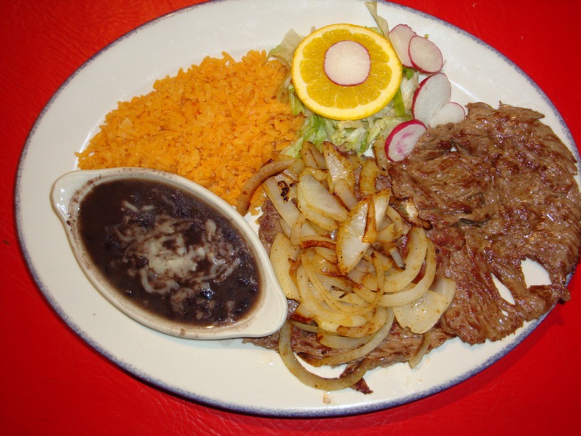 Order Carne Asada food online from Poblano Mexican Restaurant store, Columbus on bringmethat.com