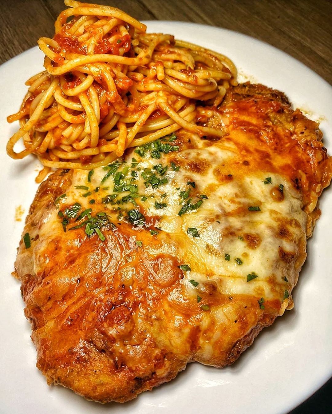 Order Chicken Parmesan Dinner(Best Seller) food online from 3 Brothers Pizza Cafe store, Farmingdale on bringmethat.com