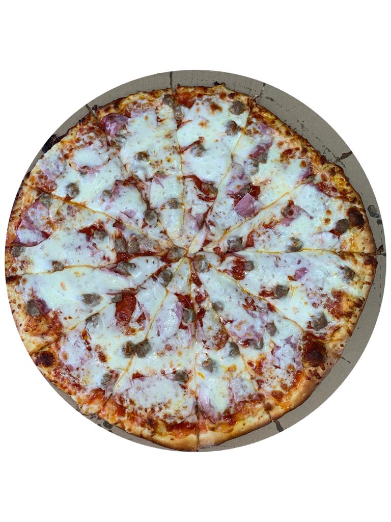 Order 5 Meat Pizza food online from Venice Pizzeria store, Santa Clarita on bringmethat.com