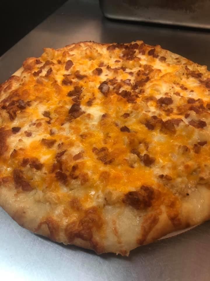 Order Bacon Cheeseburger Pizza food online from Ang an Eddies store, Fond du Lac on bringmethat.com