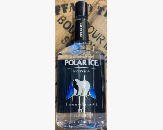 Order Polar Ice Vodka, 1.75L Bottle (40% ABV) food online from Chris's Liquor- 2203 S Lamar Blvd store, Austin on bringmethat.com