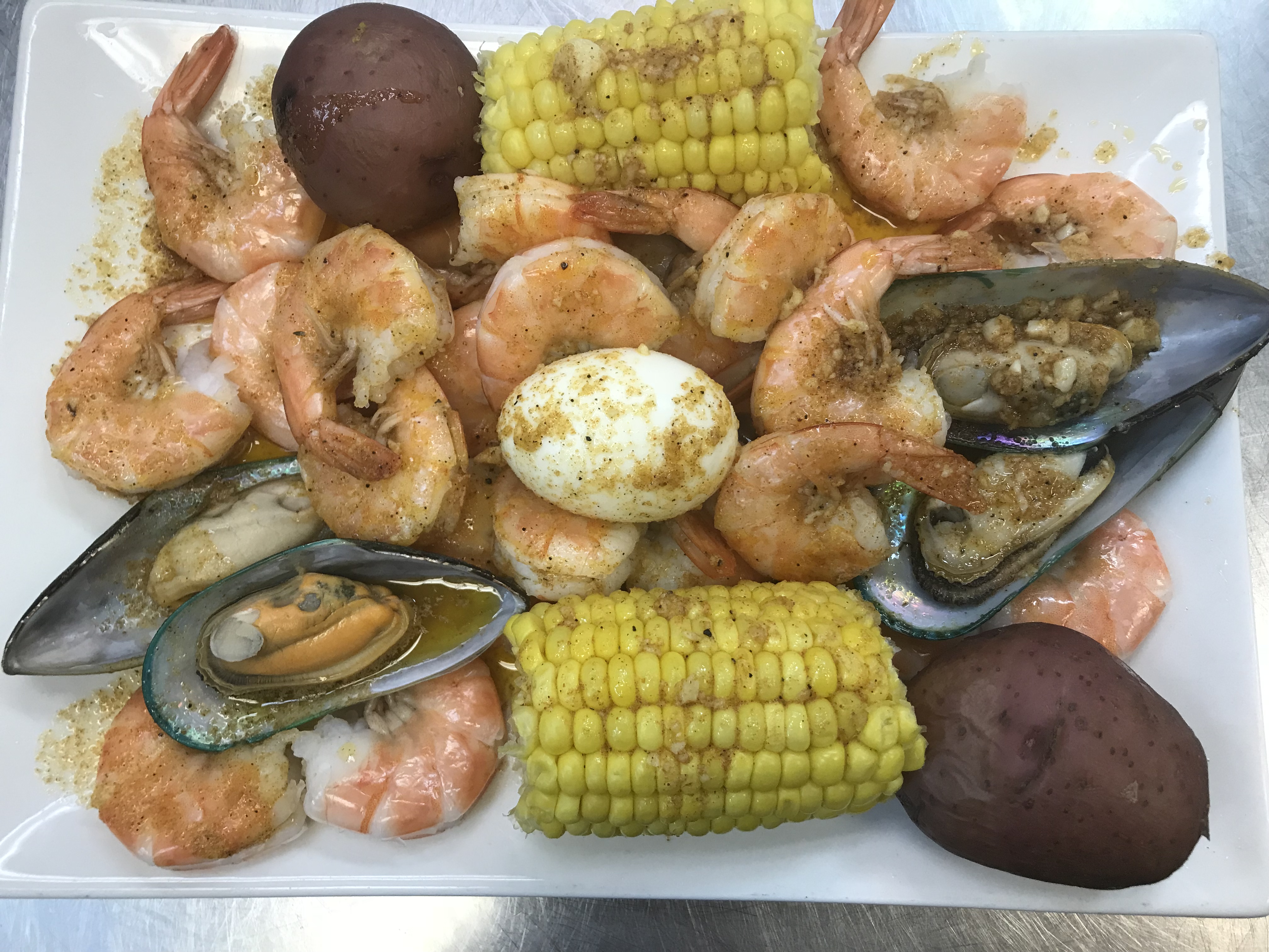 Order Build Your Own Seafood Combo food online from Tasty Crab store, Fayetteville on bringmethat.com