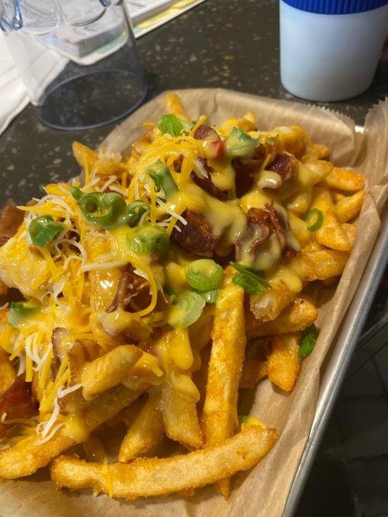 Order Loaded Fries food online from Pimento Burgers, Bar & Grill store, Florence on bringmethat.com