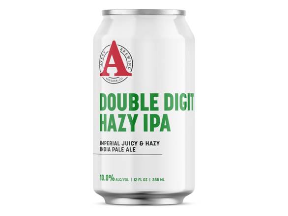 Order Avery Brewing Double Digit Hazy Double IPA - 6x 12oz Cans food online from Goody Goody Liquor store, Houston on bringmethat.com