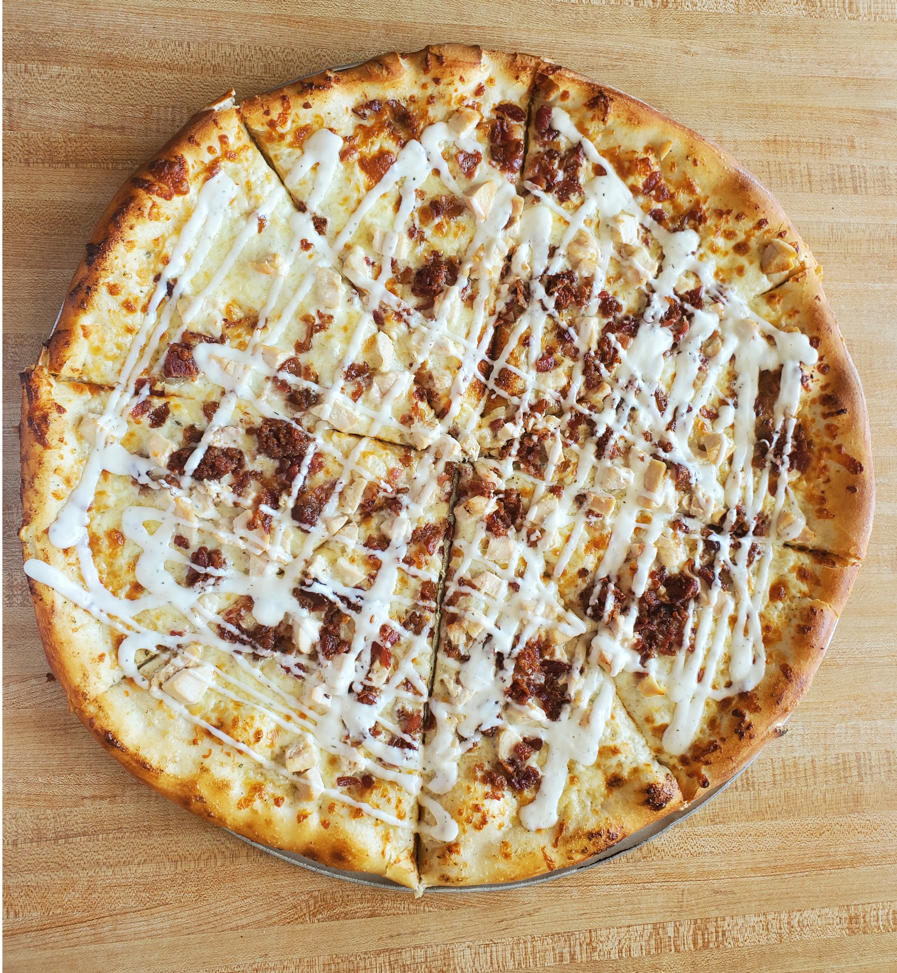 Order Chicken Bacon Ranch Pizza food online from Pizza Central store, Albany on bringmethat.com