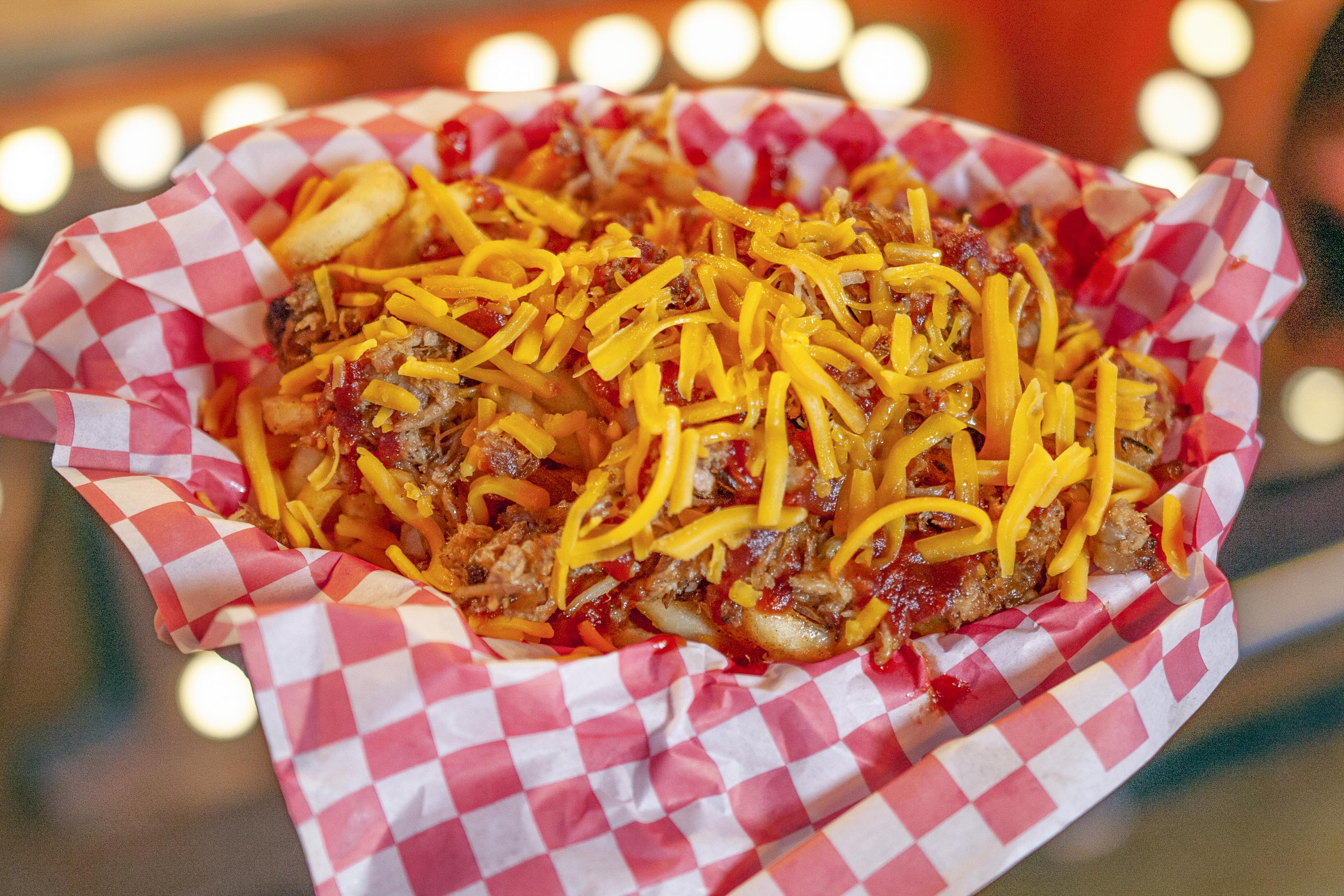 Order Pig Tail Fries food online from Madison Bear Garden store, Chico on bringmethat.com