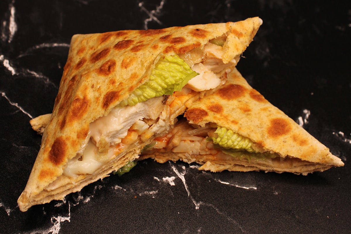 Order Buffalo Chicken Panini food online from Nestle Toll House Cafe store, Fort Worth on bringmethat.com