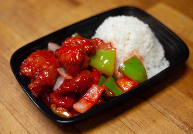 Order Sweet and Sour Pork food online from Ginger Cafe store, Sunnyvale on bringmethat.com