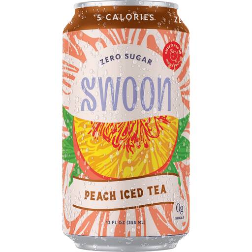 Order Swoon Sugar Free Peach Tea (12 OZ) 140627 food online from Bevmo! store, Albany on bringmethat.com