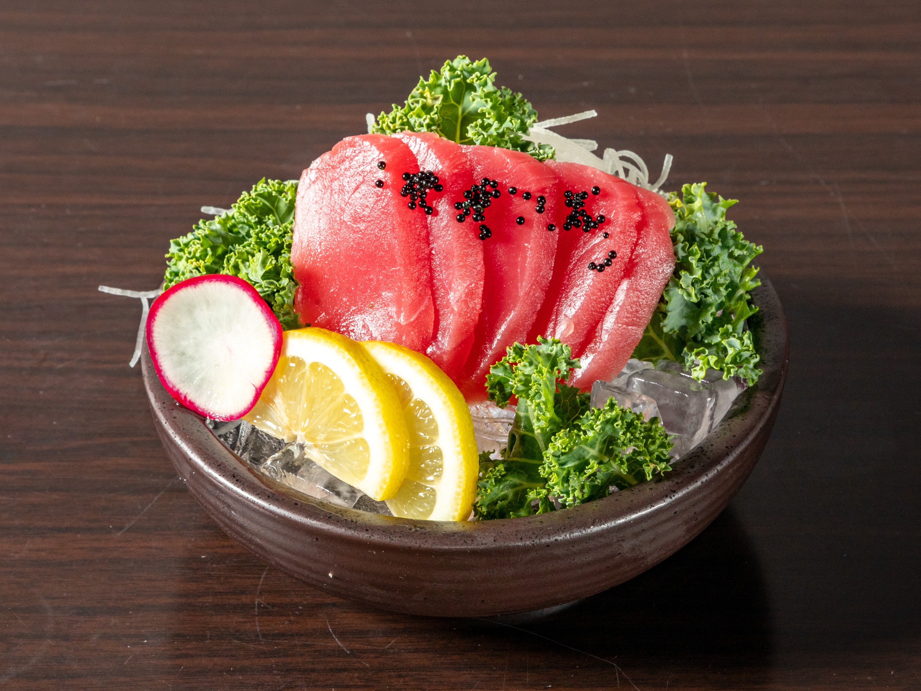Order Tuna Sashimi (5pcs) food online from Hotto Sushi store, Orange on bringmethat.com