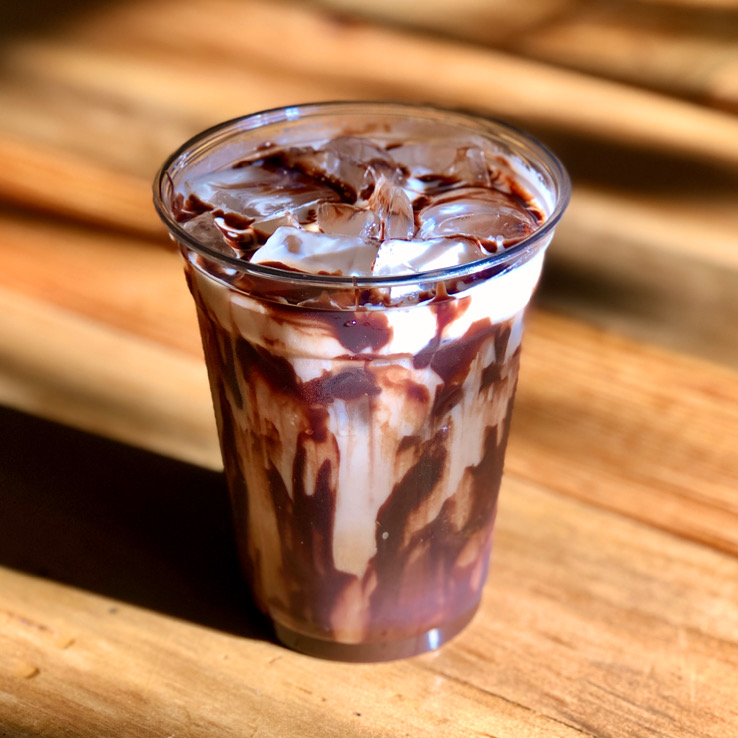 Order 16 oz. Iced Mocha food online from The Cookery store, Nashville on bringmethat.com