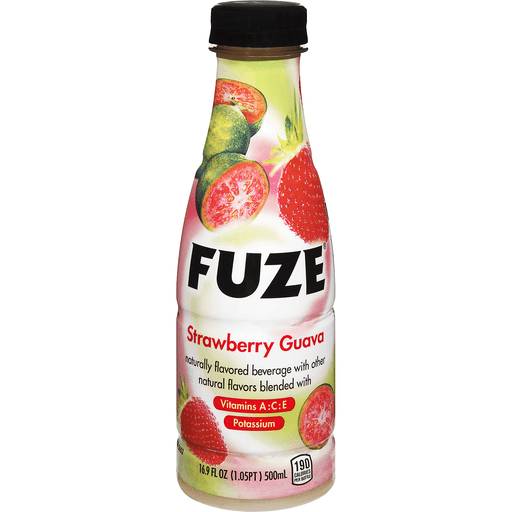 Order Fuze Strawberry Guava food online from Deerings Market store, Traverse City on bringmethat.com