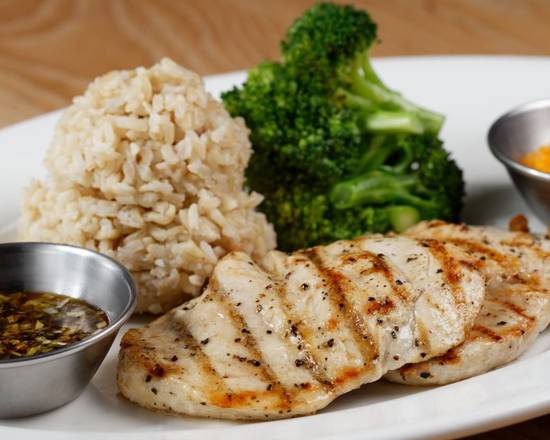 Order Protein Brown Rice Plate food online from Doc B's store, Chicago on bringmethat.com
