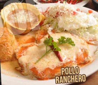 Order Pollo Ranchero food online from La Hacienda store, McDonough on bringmethat.com
