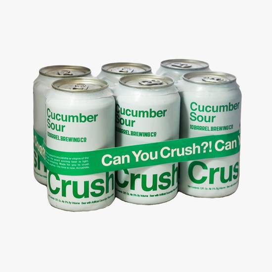 Order 10 Barrel Crush Cucumber Sour food online from Campus Liquor store, Riverside on bringmethat.com