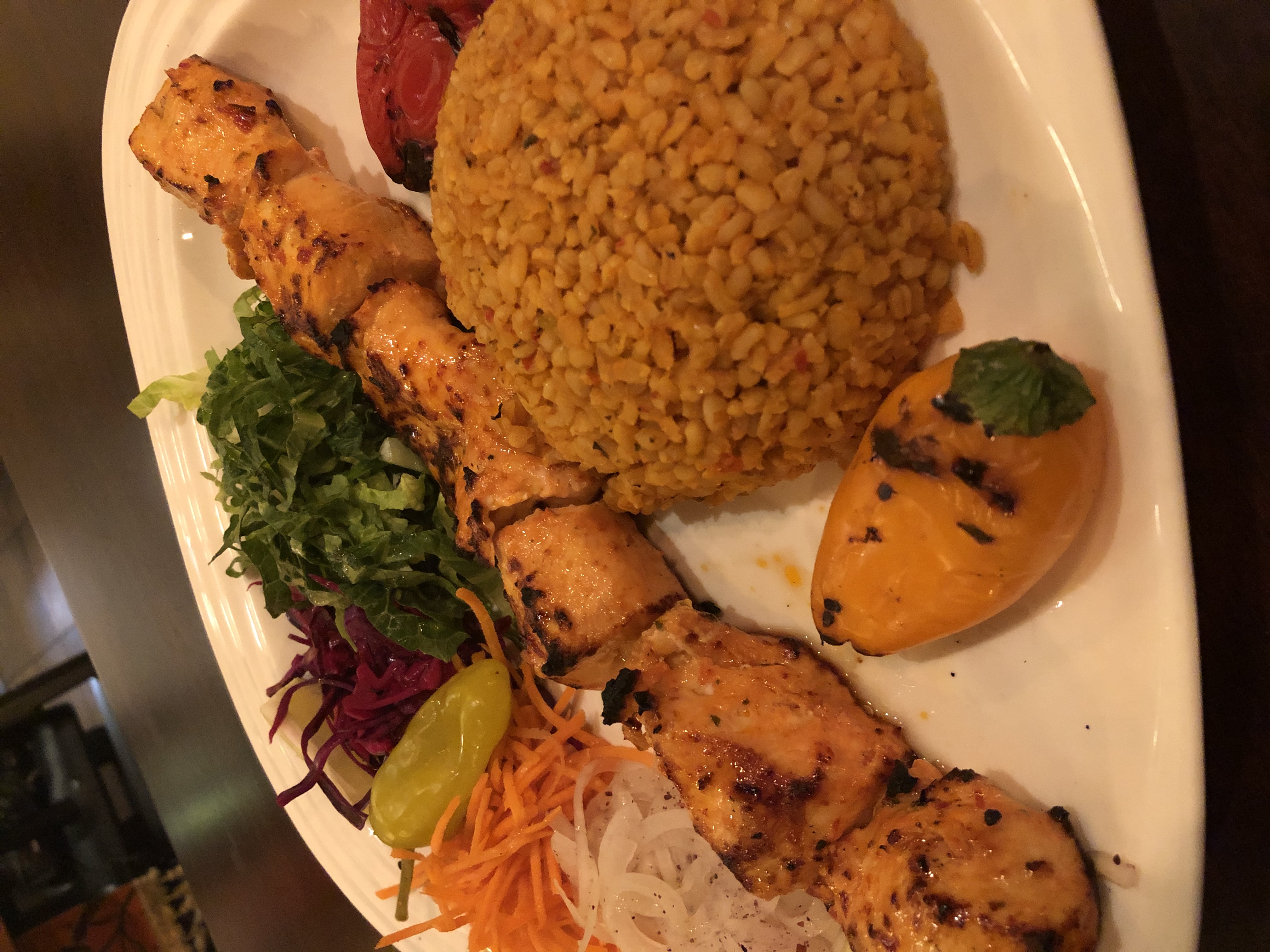 Order The Best Chicken Kebab food online from Istanbul Grill store, Pittsburgh on bringmethat.com