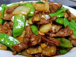 Order Beef with Snow Peas food online from China Restaurant store, Roseville on bringmethat.com