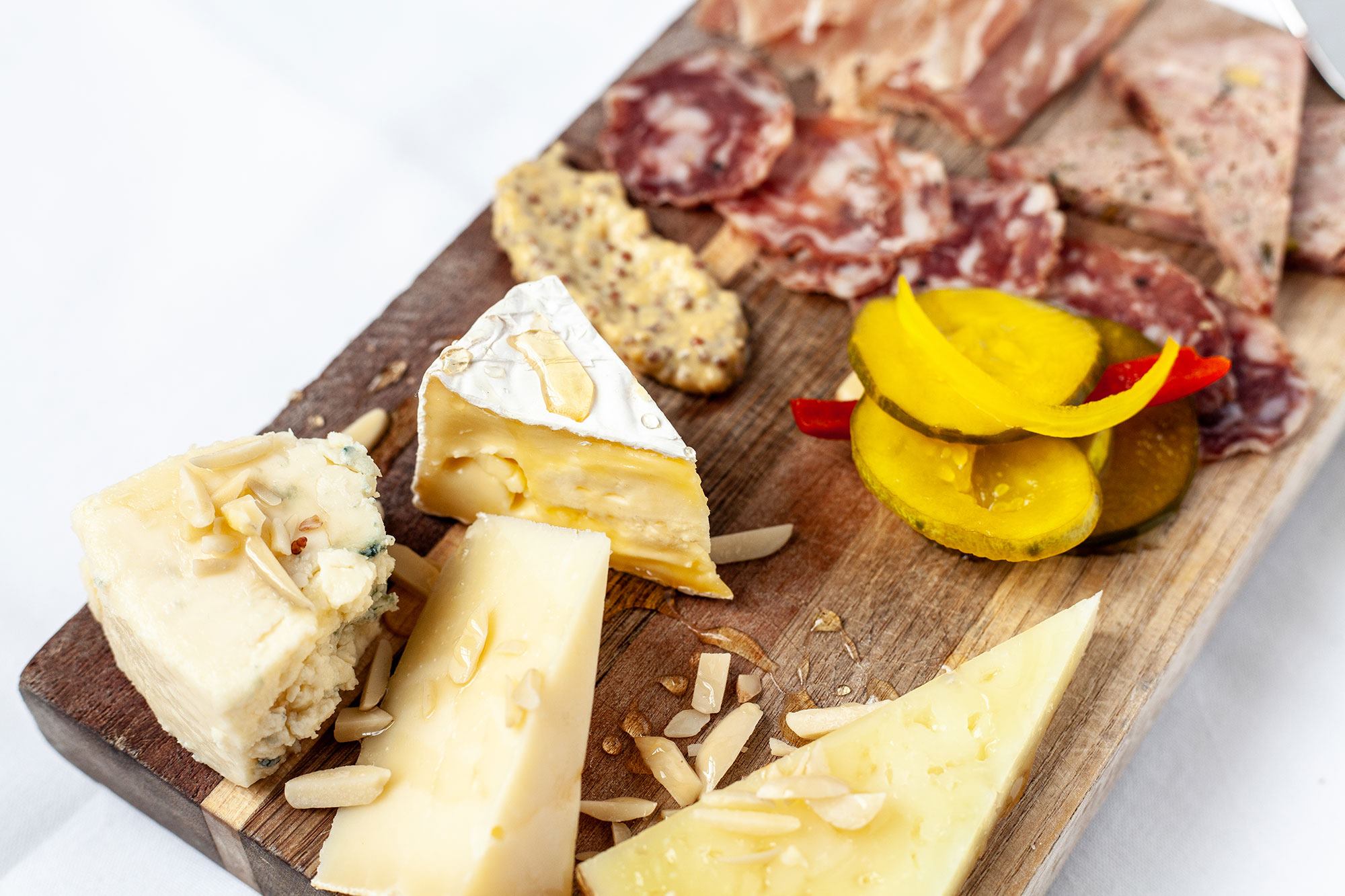 Order Cheese and Charcuterie Board food online from Bonterra Restaurant & Wine Room store, Charlotte on bringmethat.com