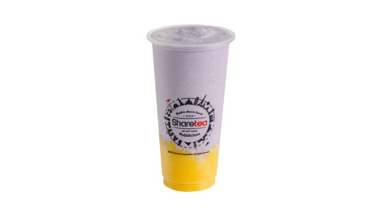 Order Taro Ice Blended with Pudding food online from Sharetea store, Los Angeles on bringmethat.com