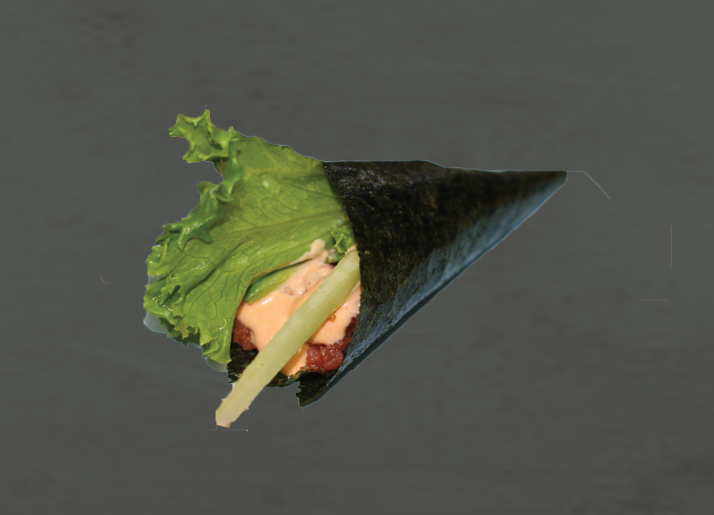 Order Hand Roll (Spicy Tuna) food online from Sushi Kyo store, Salem on bringmethat.com