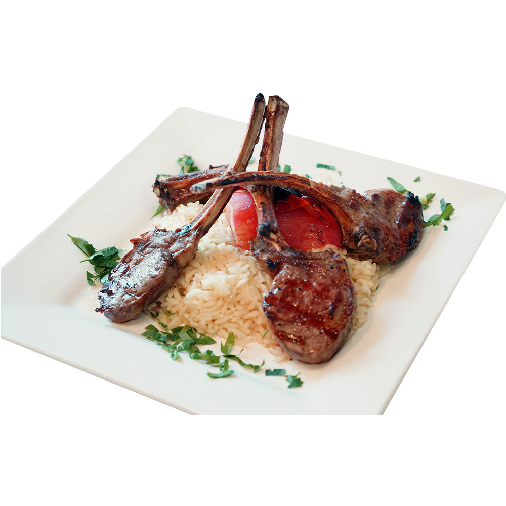 Order 38. Lamb Chops food online from Sophra Grill store, New York on bringmethat.com