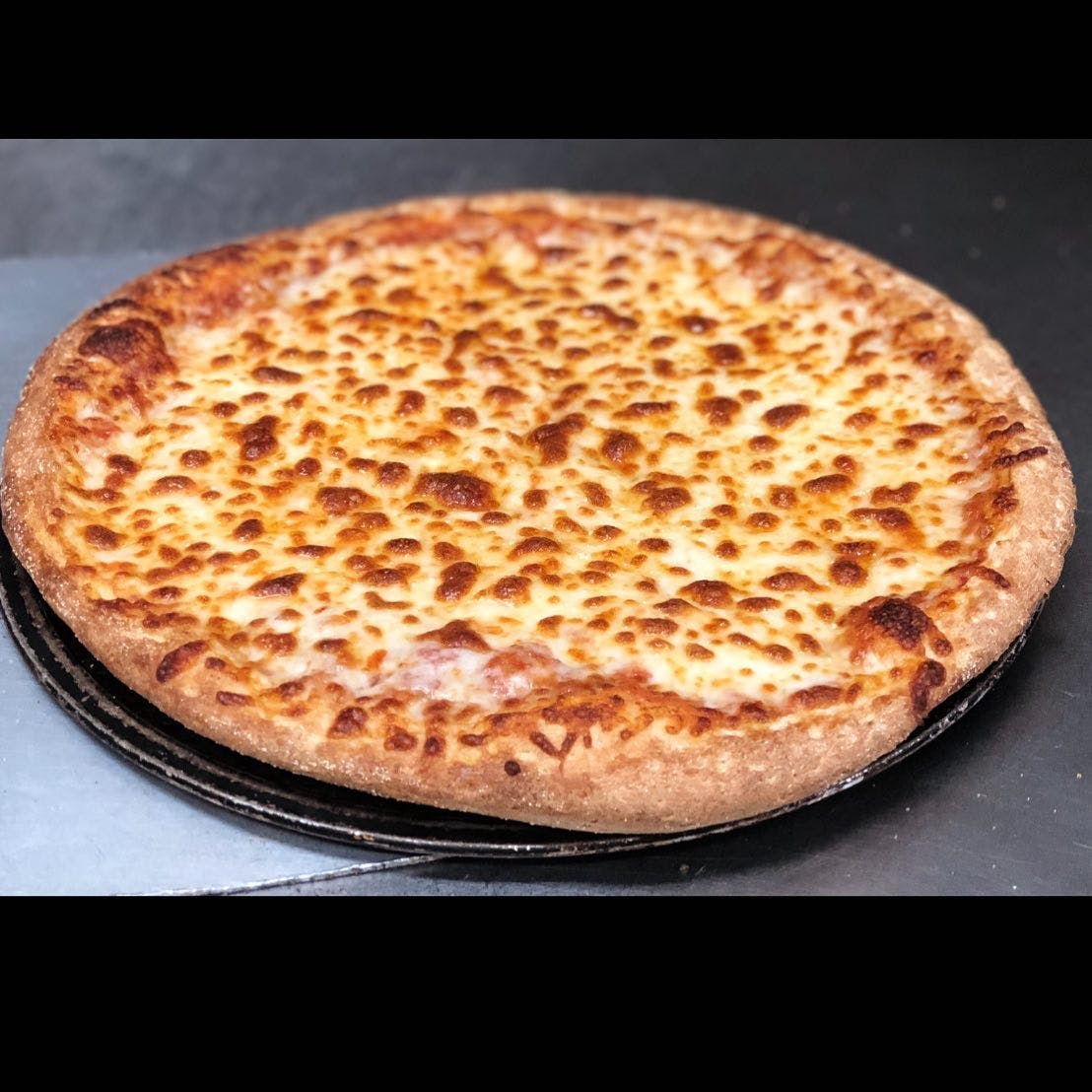 Order Regular Cheese Pizza - Medium 12'' food online from Mikie's Pizza & Subs store, Baltimore on bringmethat.com