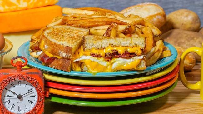 Order WAKE & BACON food online from Melt Bar & Grilled store, Lakewood on bringmethat.com