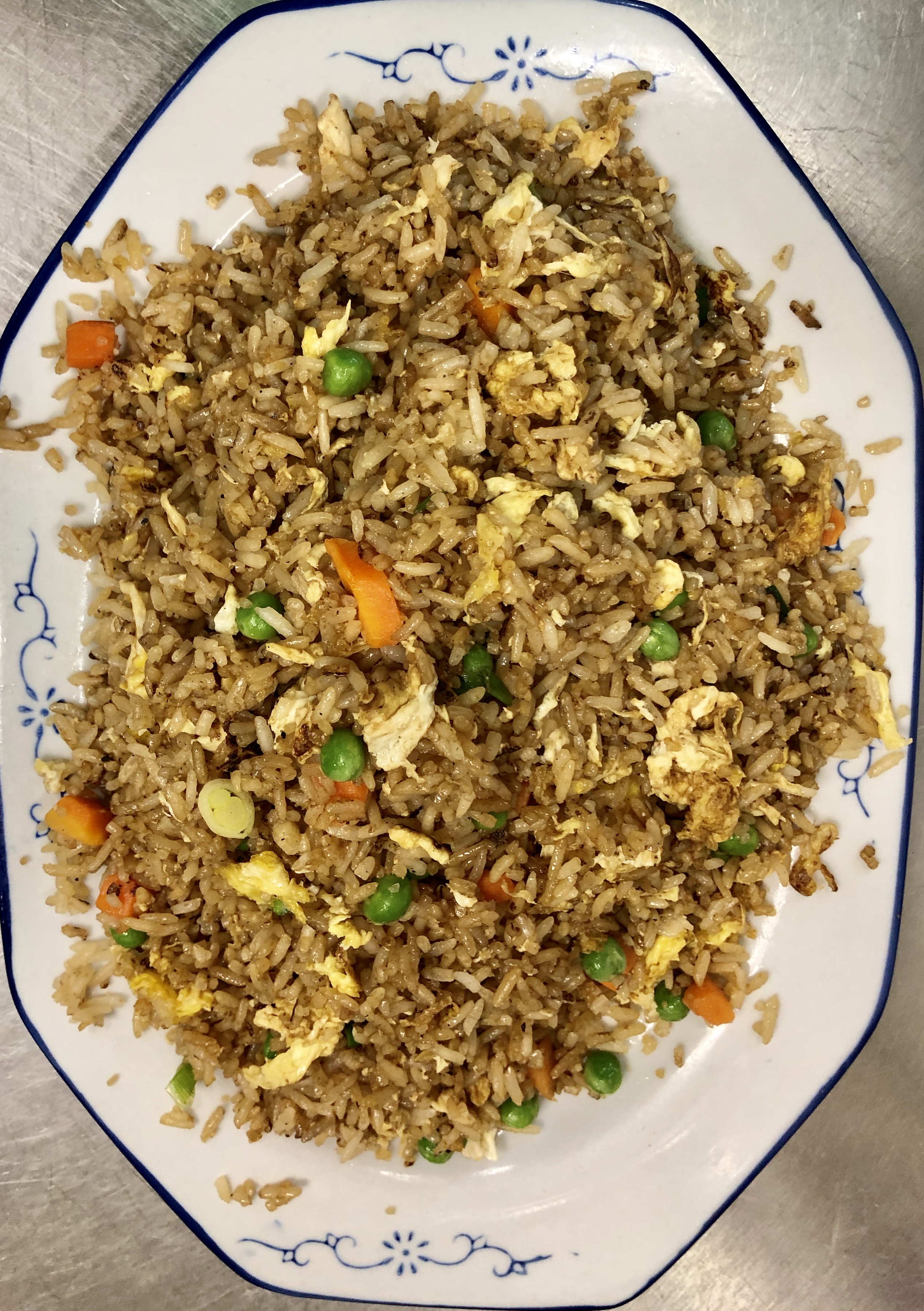 Order R102-Egg Fried Rice food online from Lucky Buddha Asian Restaurant store, Goodyear on bringmethat.com