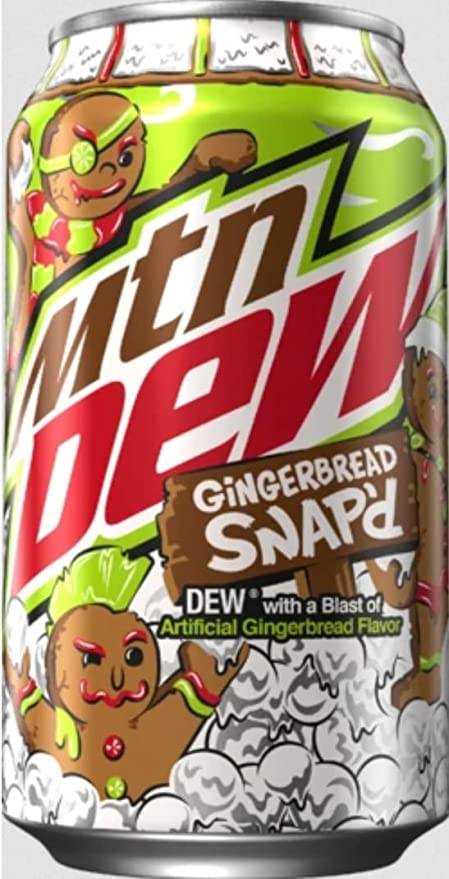 Order Mountain Dew Gingerbread Snap'D food online from Exxon Food Mart store, Port Huron on bringmethat.com