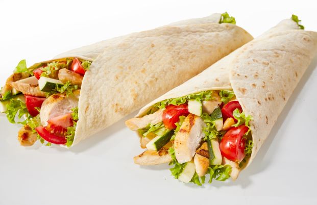 Order Grilled Chicken Wrap food online from West Bank Gourmet Deli store, New York on bringmethat.com