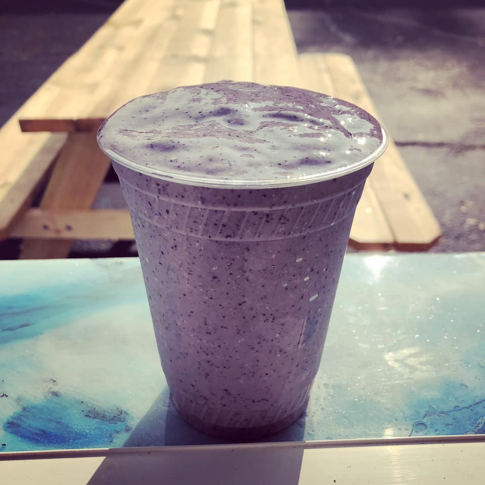 Order Blueberry Ginger Protein   Smoothie  food online from Bliss store, Delmar on bringmethat.com