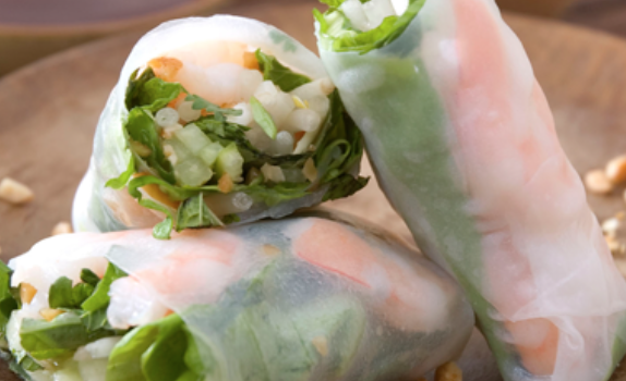 Order A9. Fresh Roll food online from Sawasdee Thai Cuisine store, Ventura on bringmethat.com