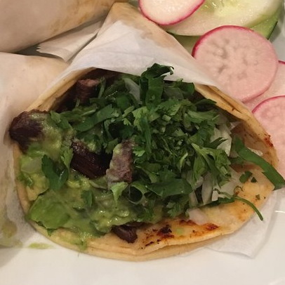 Order Chorizo Taco food online from Las Margaritas store, Brooklyn on bringmethat.com