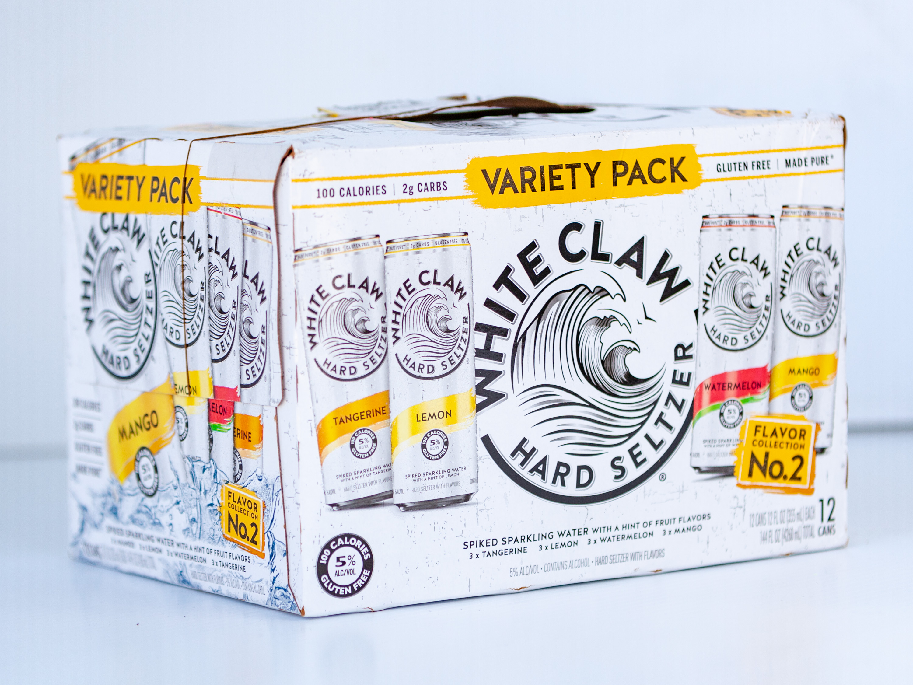 Order White claw | variety pack 12pk -12oz can  food online from Sandpiper Liquors store, Summerland on bringmethat.com