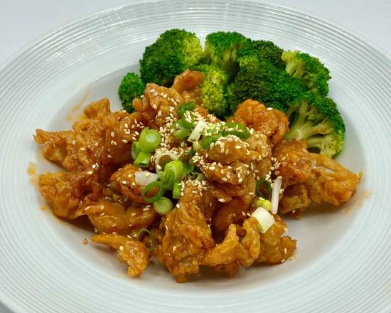Order Sesame Crispy Chicken food online from Thai Curry store, Arlington on bringmethat.com