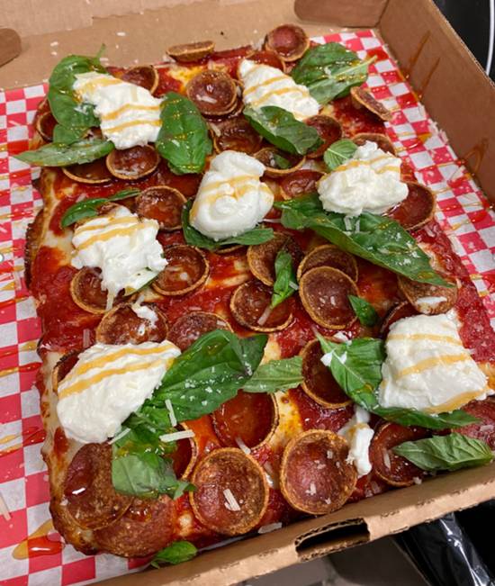 Order Sicilian Pepperoni Special Pie food online from Andy's Pizza store, McLean on bringmethat.com