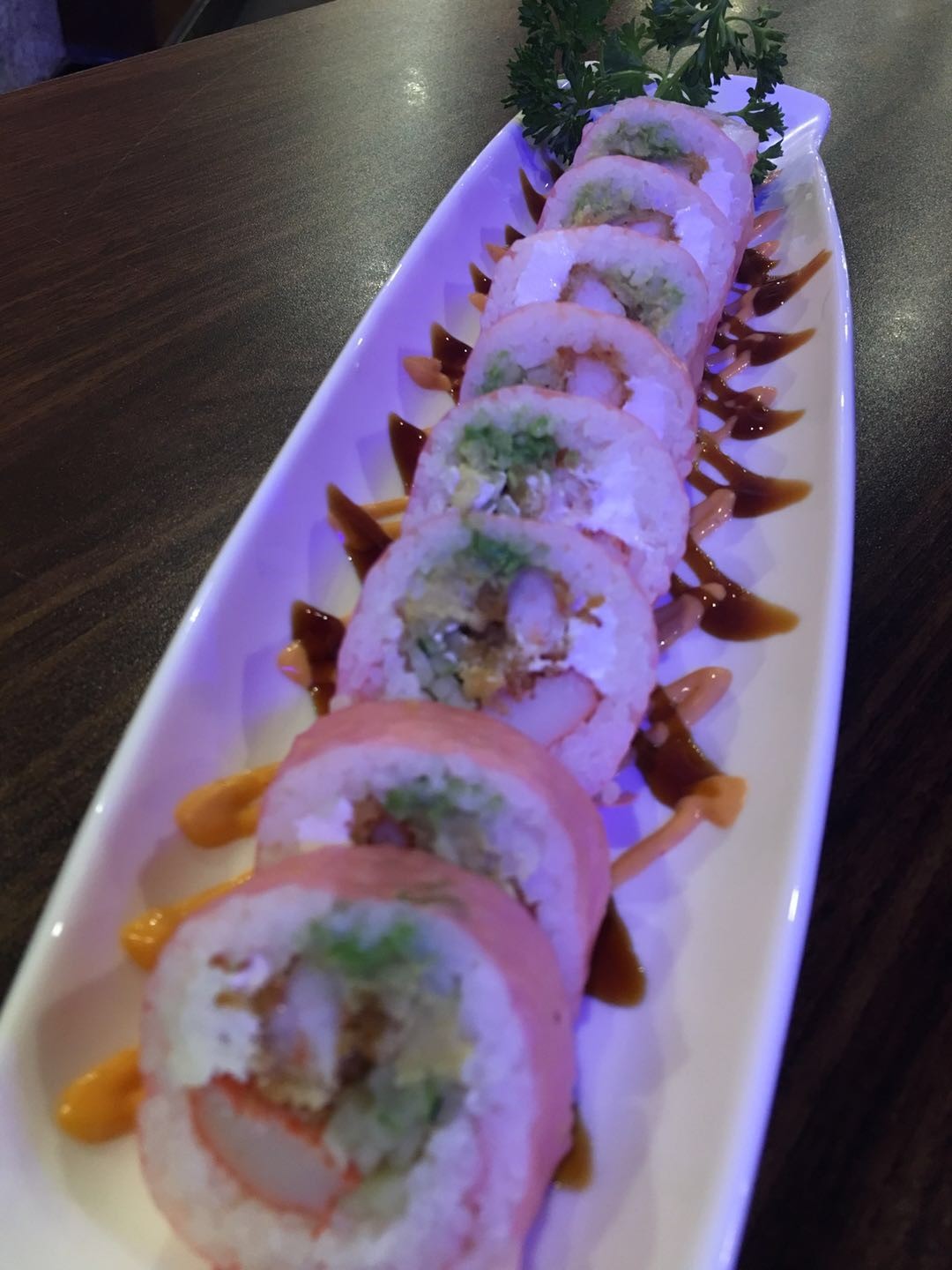Order 4. Pink Lady Roll food online from Wei Buffet store, Roselle Park on bringmethat.com