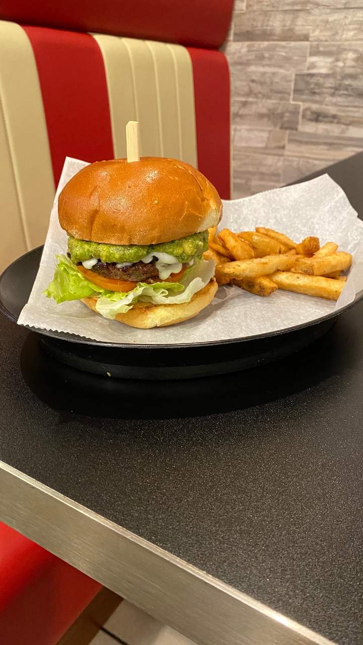 Order California Burger food online from Pita Grill and Creperie - Warren store, Warren on bringmethat.com