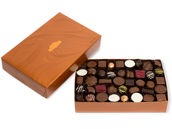 Order 48 oz. Grand Chocolate Assortment Gift Box food online from Rocky Mountain Chocolate Factory store, Boulder on bringmethat.com