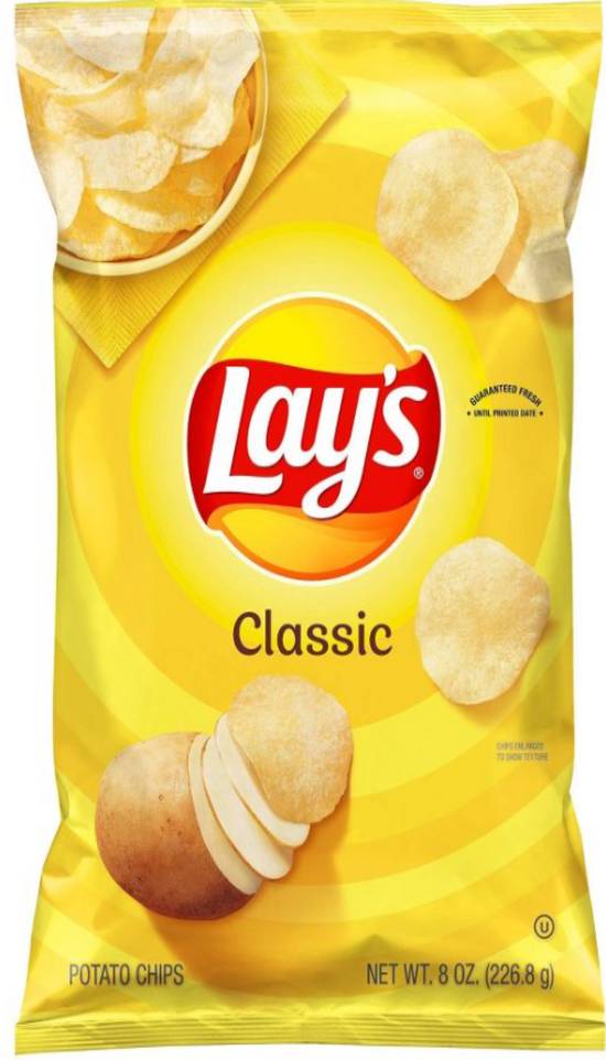Order Lays Classic 8oz food online from QuickChek store, Lawrenceville on bringmethat.com