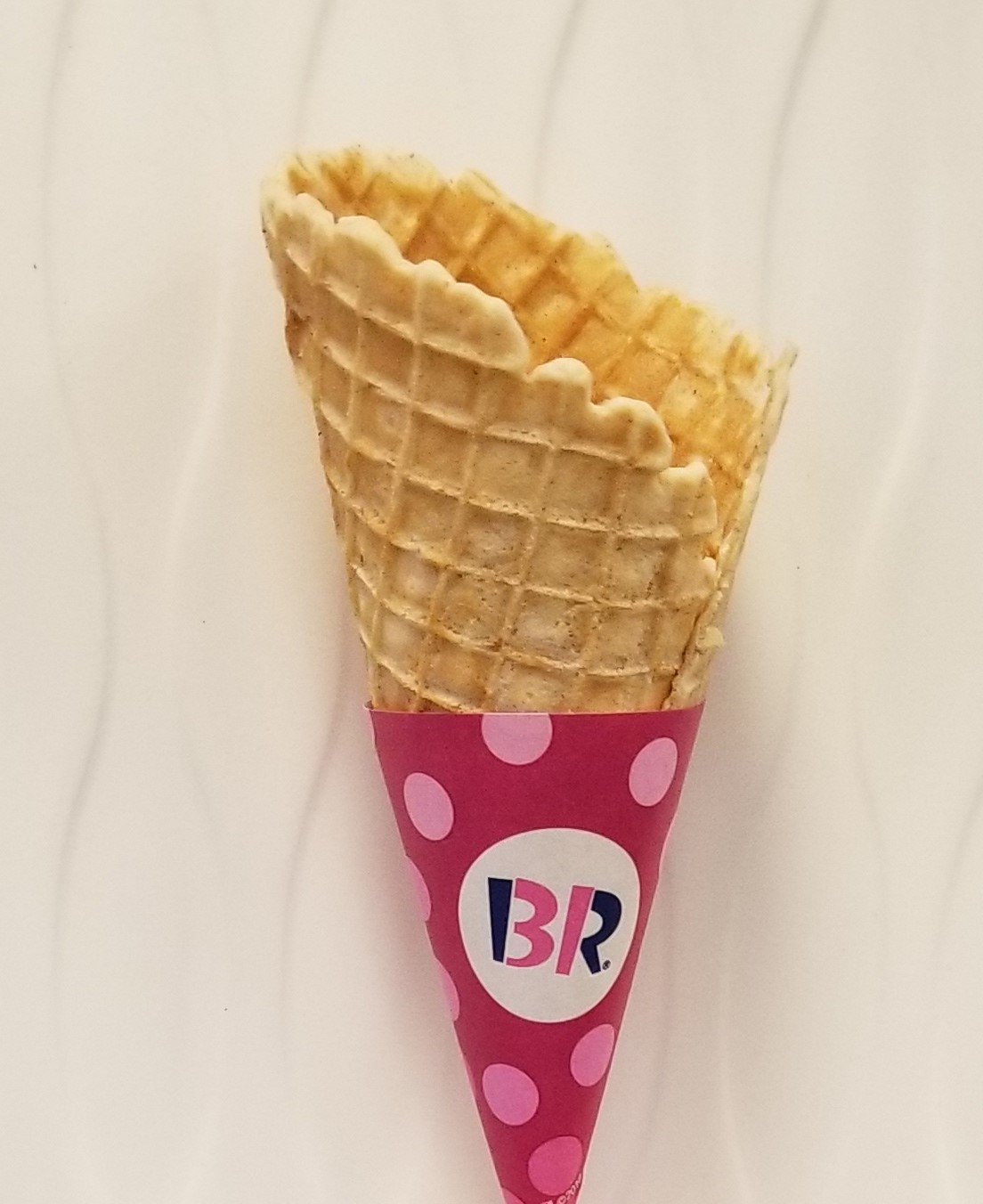 Order Fresh Baked Waffle Cone food online from Baskin-Robbins store, Nampa on bringmethat.com