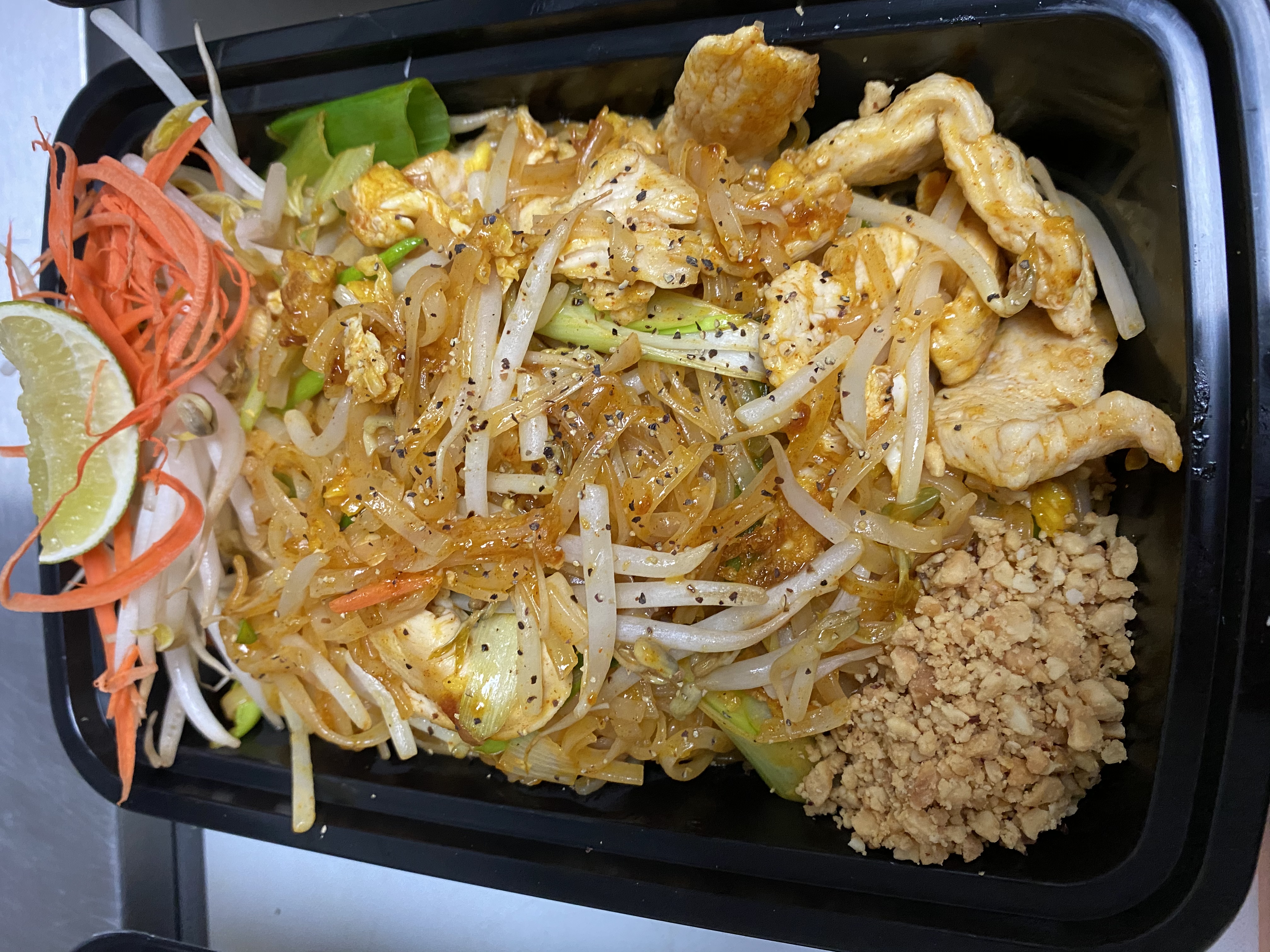 Order Pad Thai (rice noodle)  food online from The Memory Thai store, Las Vegas on bringmethat.com