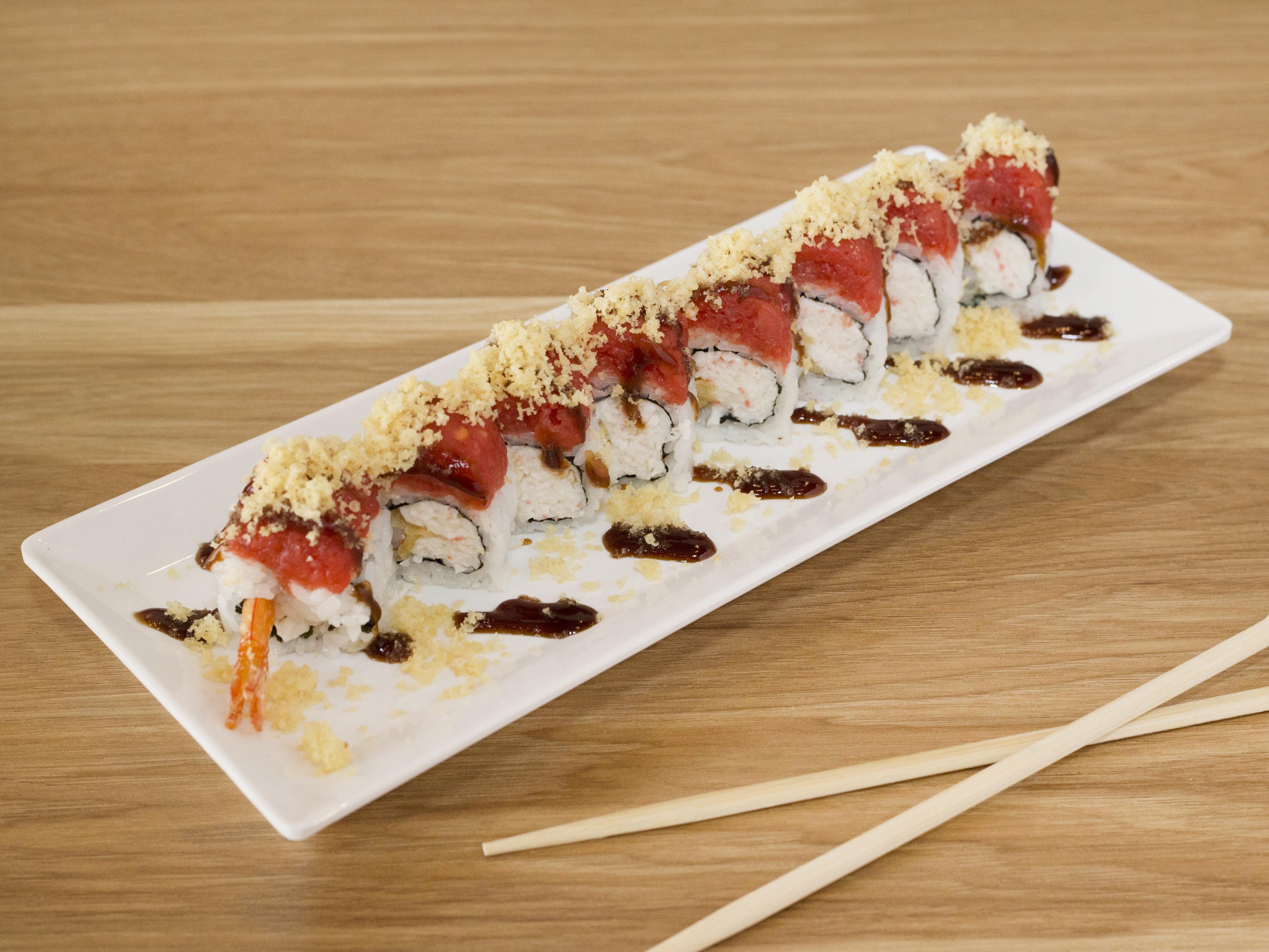 Order Red Bull Roll food online from Sushi Ara store, Azusa on bringmethat.com