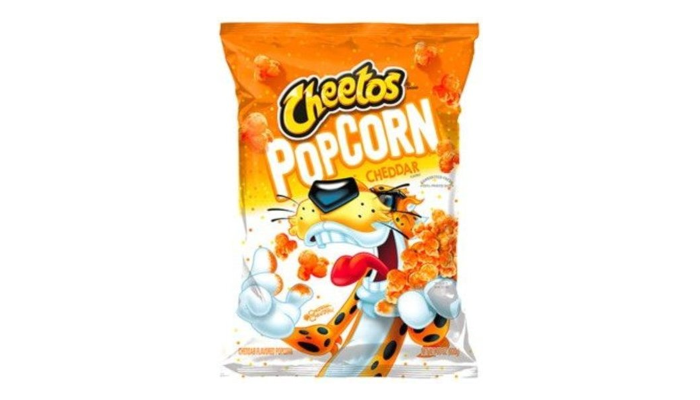 Order Cheetos Cheddar Popcorn 2 oz food online from Liquor Palace store, Burbank on bringmethat.com