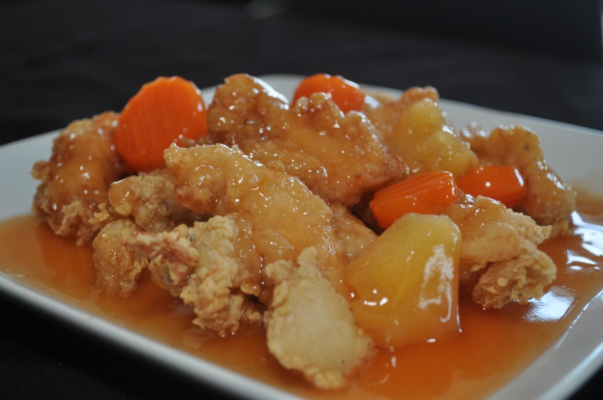 Order Kids  Sweet & Sour Chicken food online from King's Asian Chef store, Springfield on bringmethat.com