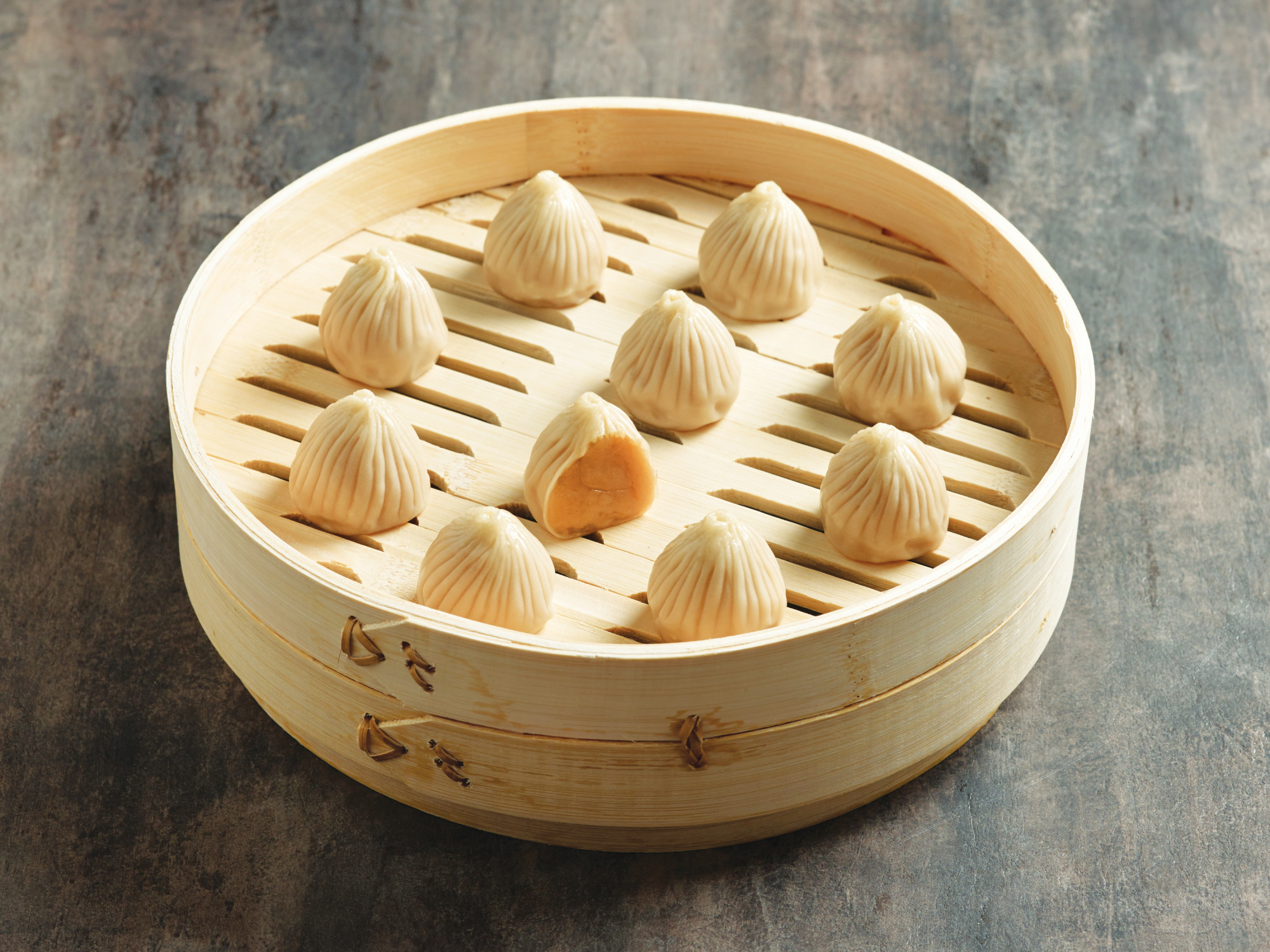 Order H5. Taro Paste Xiao Long Bao food online from Paradise Dynasty store, Costa Mesa on bringmethat.com