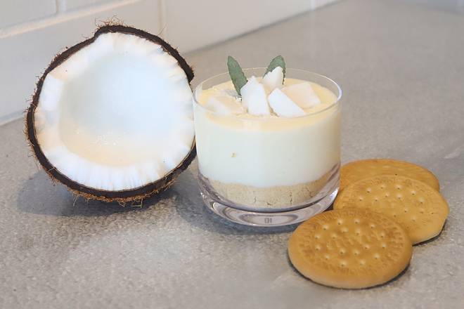 Order Coconut Mousse food online from Jj Fresh From Scratch store, Orlando on bringmethat.com