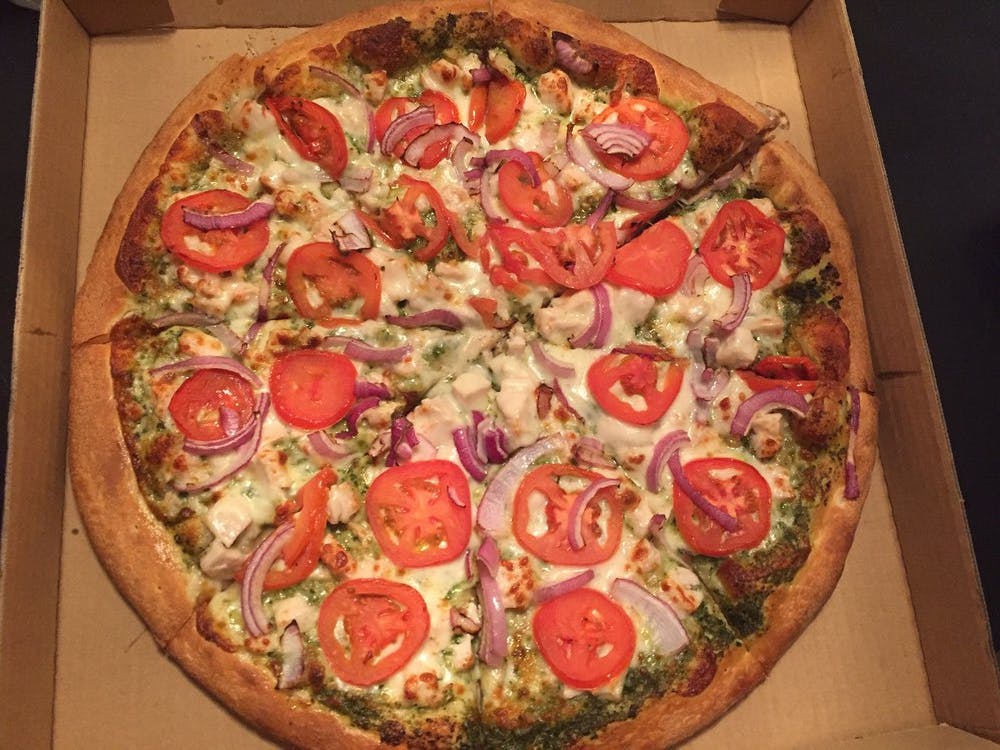 Order Veggie Pizza - Small 10'' food online from Bella Roma store, Huntington Beach on bringmethat.com